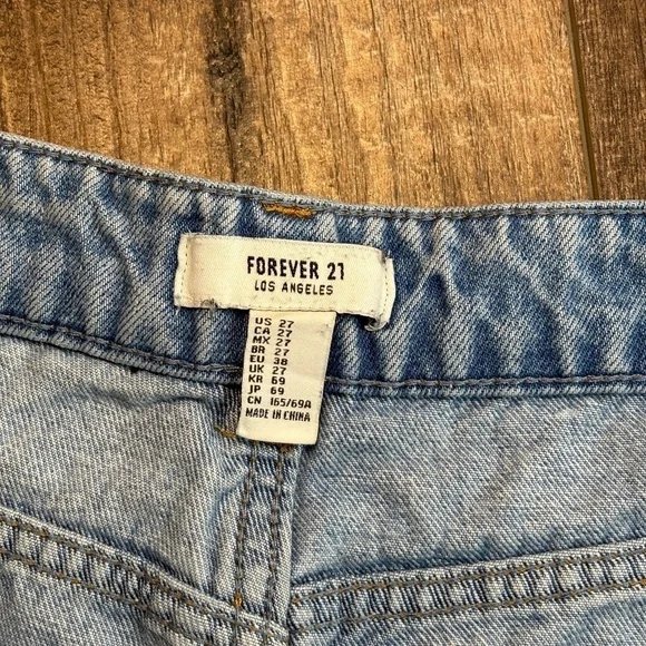 Forever 21 Jean Shorts Women's Size 27 - Picture 5 of 10